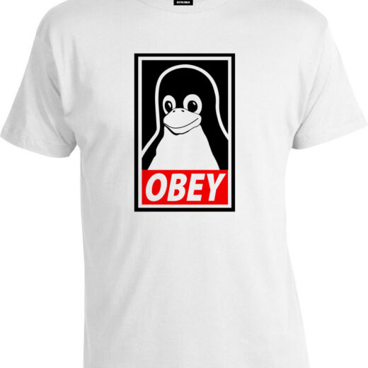 Футболка PrintBro Obey Linux