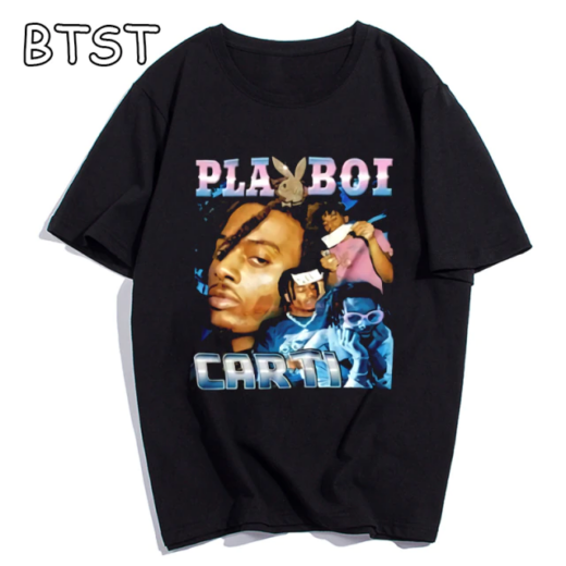 Футболка чорна PrintBro Playboi Carti one