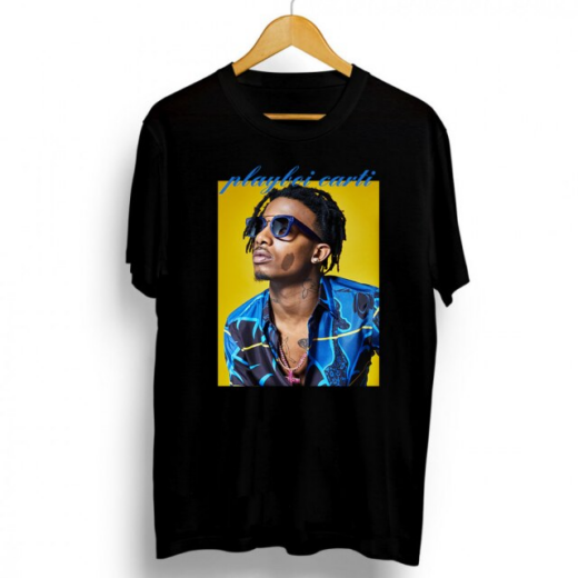 Футболка чорна PrintBro Playboi Carti принт