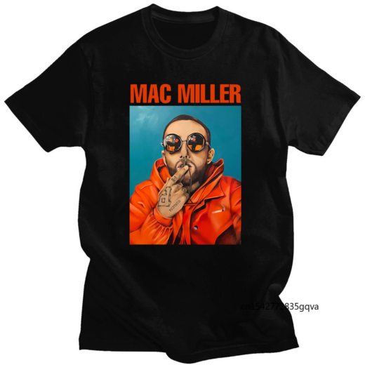 Футболка чорна PrintBro Mac Miller принт