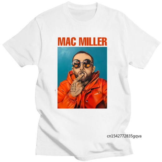 Футболка біла PrintBro Mac Miller принт