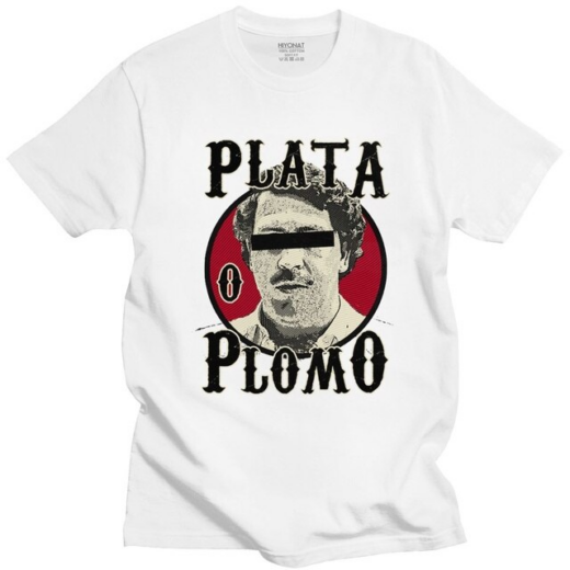 Футболка біла PrintBro Plata O Plomo Man