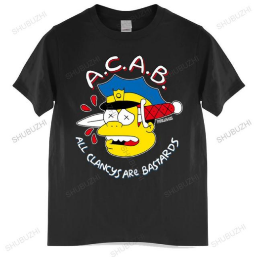 Футболка чорна PrintBro Thrillhaus Acab