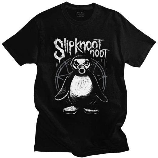 Футболка чорна PrintBro Noot Pingu