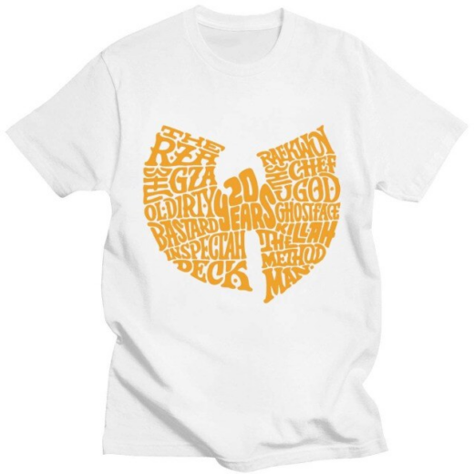 Футболка біла PrintBro музика Wu Tang Clan