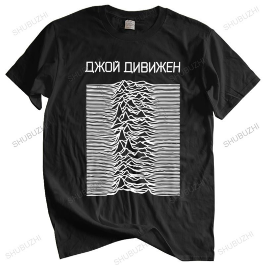 Футболка чорна PrintBro Joy Division Unknown