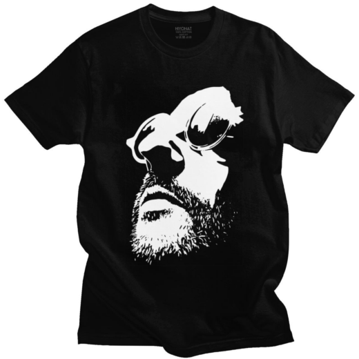 Футболка чорна PrintBro фільми Leon