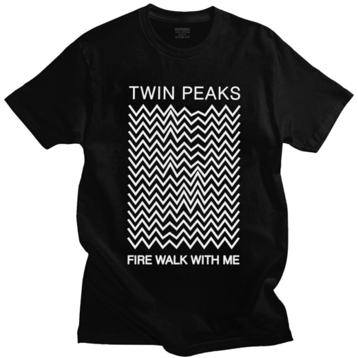 Футболка чорна PrintBro фільми Twin Peaks Fire Walk With Me David Lynch