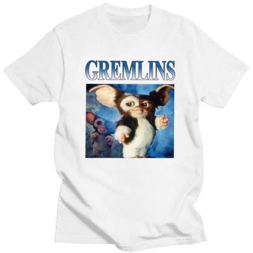 Футболка біла PrintBro фільми Gremlins