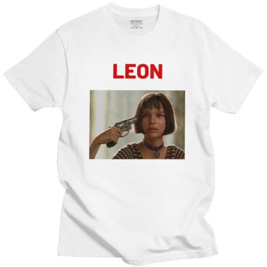 Футболка біла PrintBro фільми Leon The Professional