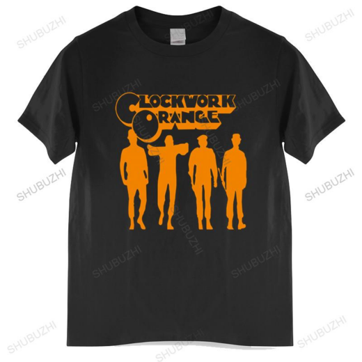 Футболка чорна PrintBro фільми Clockwork orange