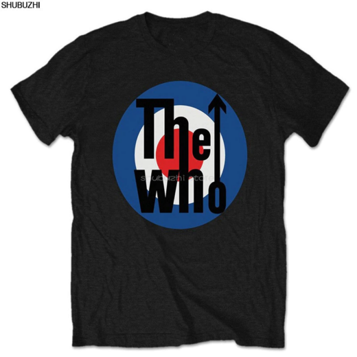 Футболка чорна PrintBro рок THE WHO four