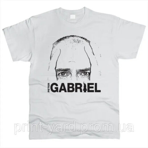 Футболка білий PrintBro music Peter Gabriel