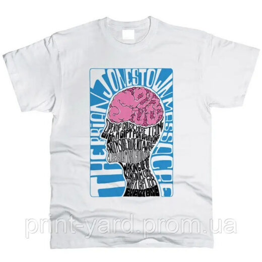 Футболка белая PrintBro music Brian Jonestown Massacre print