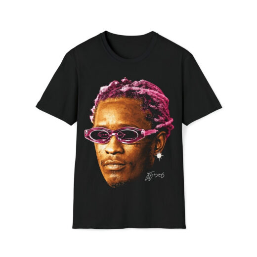 Футболка чорна PrintBro реп YOUNG THUG