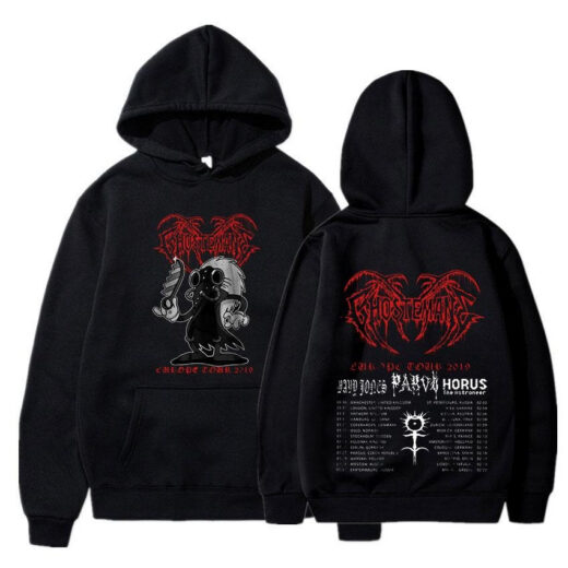 Худи чорний PrintBro рок Ghostemane Europe Tour 2023