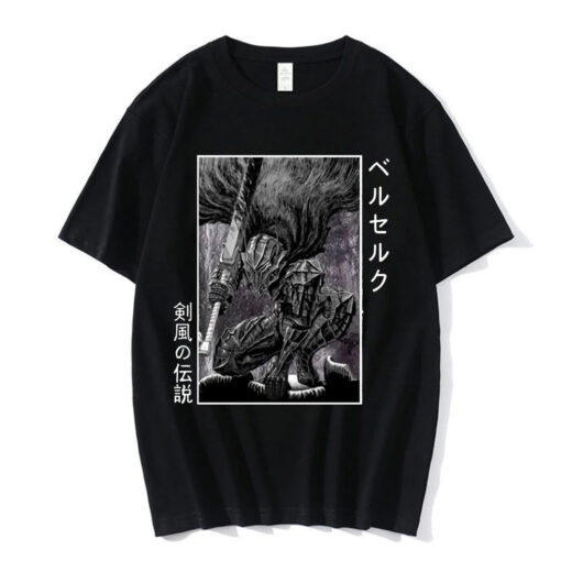 Футболка PrintBro аніме Berserk Гацу