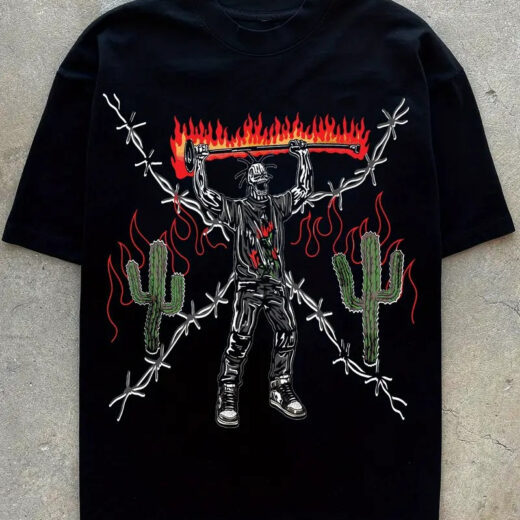 Футболка PrintBro Hip Hop Cactus