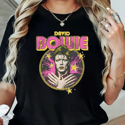 Футболка PrintBro в стилі рок David Bowie