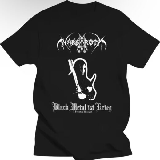 Футболка PrintBro з принтом Nargaroth Band Black Metal Ist Krieg