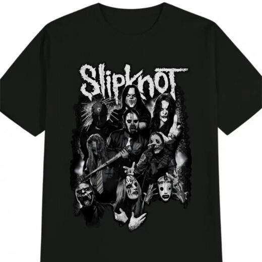 Футболка PrintBro з тематичним принтом Y2k Horror Band