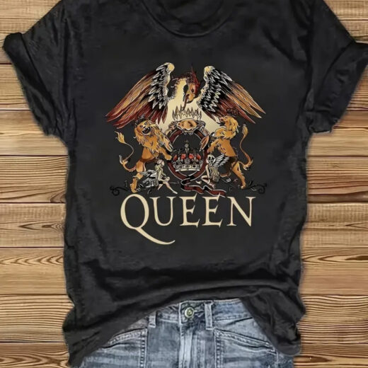 Футболка PrintBro з графічним принтом Queen