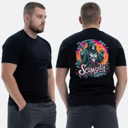 Футболка PrintBro ЗСУ з принтом Scumzilla