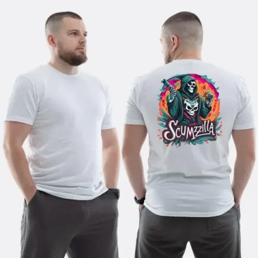 Футболка PrintBro ЗСУ з принтом Scumzilla