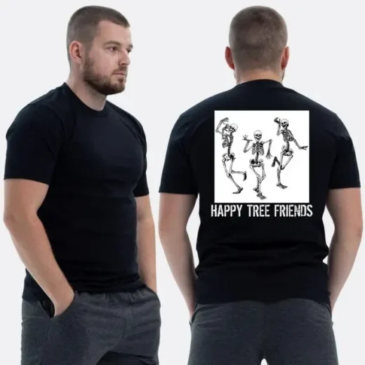 Футболка PrintBro ЗСУ з принтом Happy tree friends