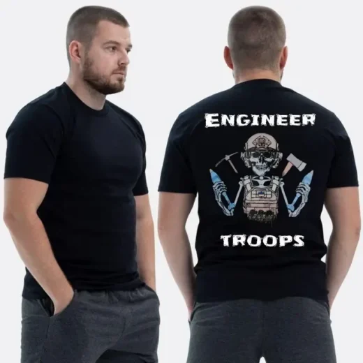 Футболка PrintBro ЗСУ з принтом Engineer troops