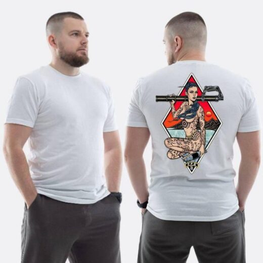 Футболка PrintBro ЗСУ з принтом Sunset Goons