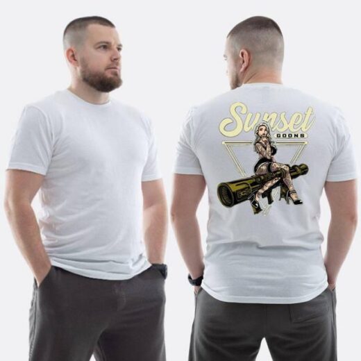 Футболка PrintBro ЗСУ з принтом Sunset Goons