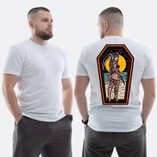 Футболка PrintBro ЗСУ з принтом Sunset Goons