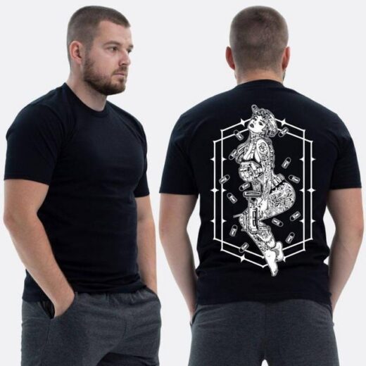 Футболка PrintBro ЗСУ з принтом Sunset Goons