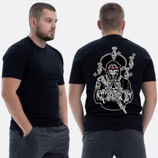 Футболка PrintBro ЗСУ з принтом Sunset Goons faith in luck