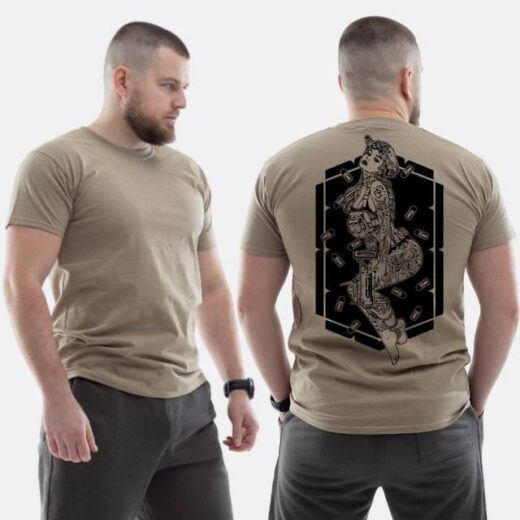 Футболка PrintBro ЗСУ з принтом Sunset Goons