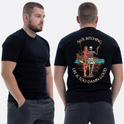 Футболка PrintBro ЗСУ з принтом Sunset Goons death never waits