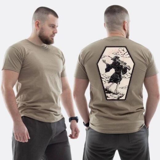 Футболка PrintBro ЗСУ з принтом Sunset Goons