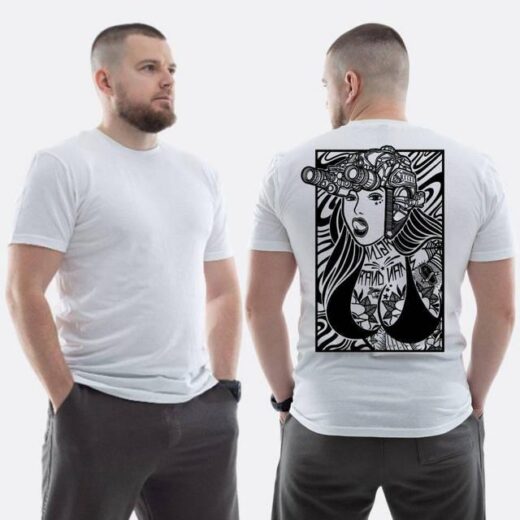 Футболка PrintBro ЗСУ з принтом Sunset Goons
