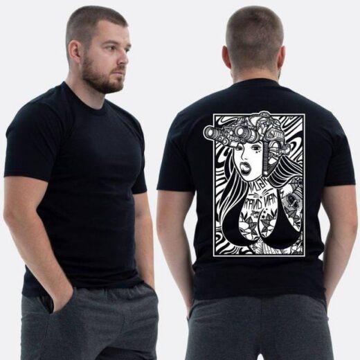 Футболка PrintBro ЗСУ з принтом Sunset Goons