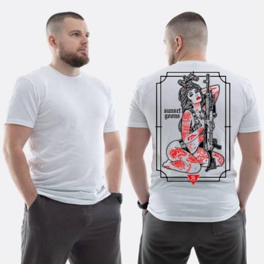 Футболка PrintBro ЗСУ з принтом Sunset Goons