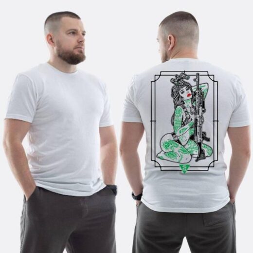 Футболка PrintBro ЗСУ з принтом Sunset Goons