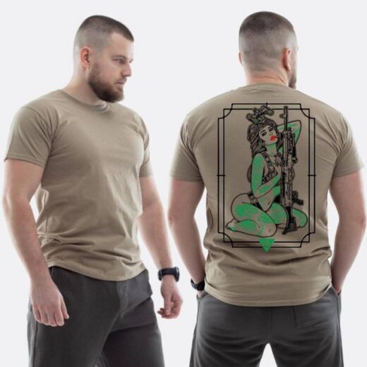 Футболка PrintBro ЗСУ з принтом Sunset Goons