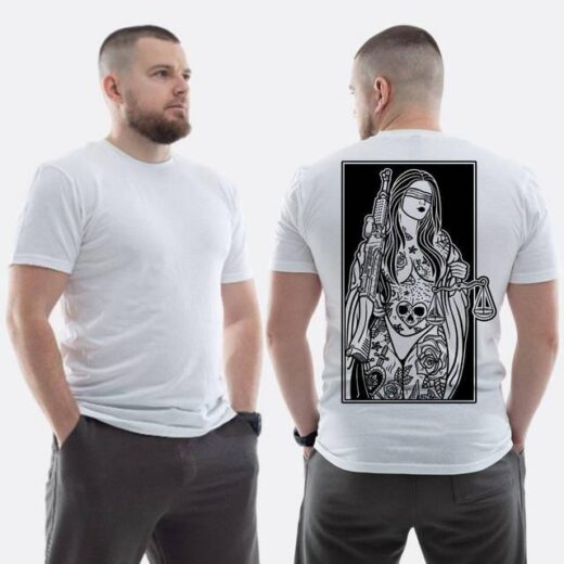 Футболка PrintBro ЗСУ з принтом Sunset Goons