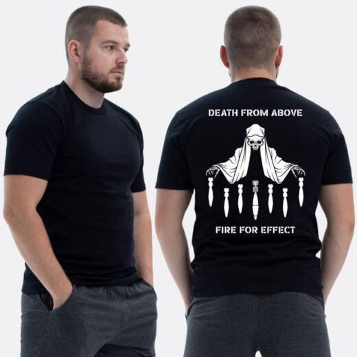Футболка PrintBro ЗСУ з принтом Death from above