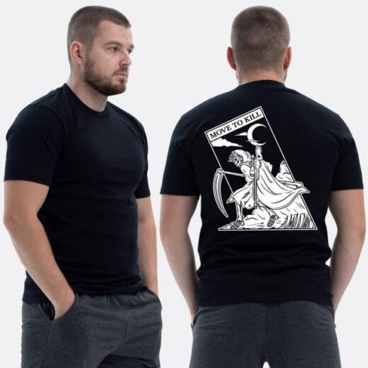 Футболка PrintBro ЗСУ з принтом Move to kill