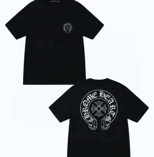 Футболка PrintBro з принтом Chrome Hearts Logo унісекс Хром Хартс