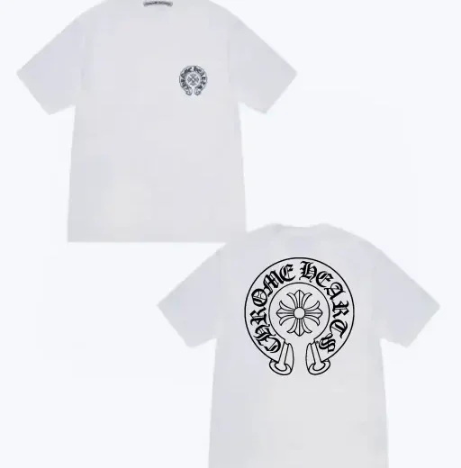 Футболка PrintBro з принтом Chrome Hearts Logo унісекс Хром Хартс