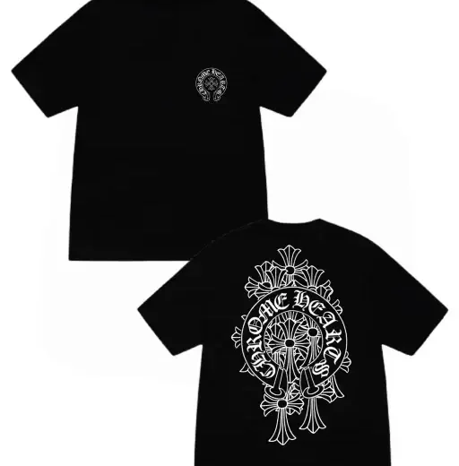 Футболка PrintBro з принтом Chrome Hearts Logo унісекс Хром Хартс