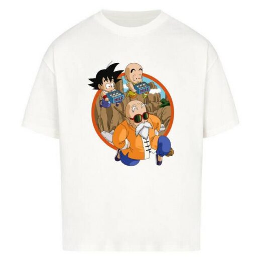 Футболка PrintBro з принтом Y2k Dragon Ball x Muten Roshi workout